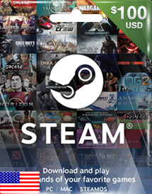 Steam Game Card (US - Global) Comprar Saldo Americano Dolar