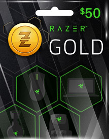 Buy Razer Gold 50 USD - Razer Key - GLOBAL - Cheap - !