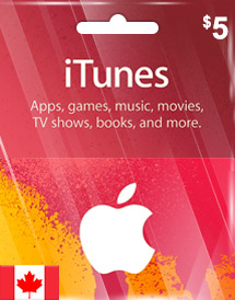 Buy iTunes Gift Card (Canada)