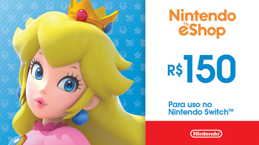 Nintendo eShop brasileira aceita gift card pré-pago para Switch