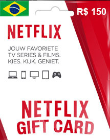 Cartão Assinatura Netflix R$ 150 Reais - Envio Na Hora