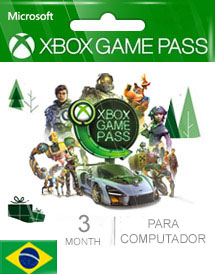 Xbox Game Pass para PC 3 Meses - Código Digital - PentaKill Store