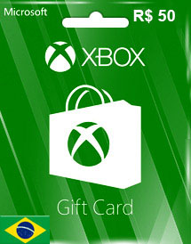 Comprar Cartão Presente Pré Pago Xbox Live R$ 50 Reais